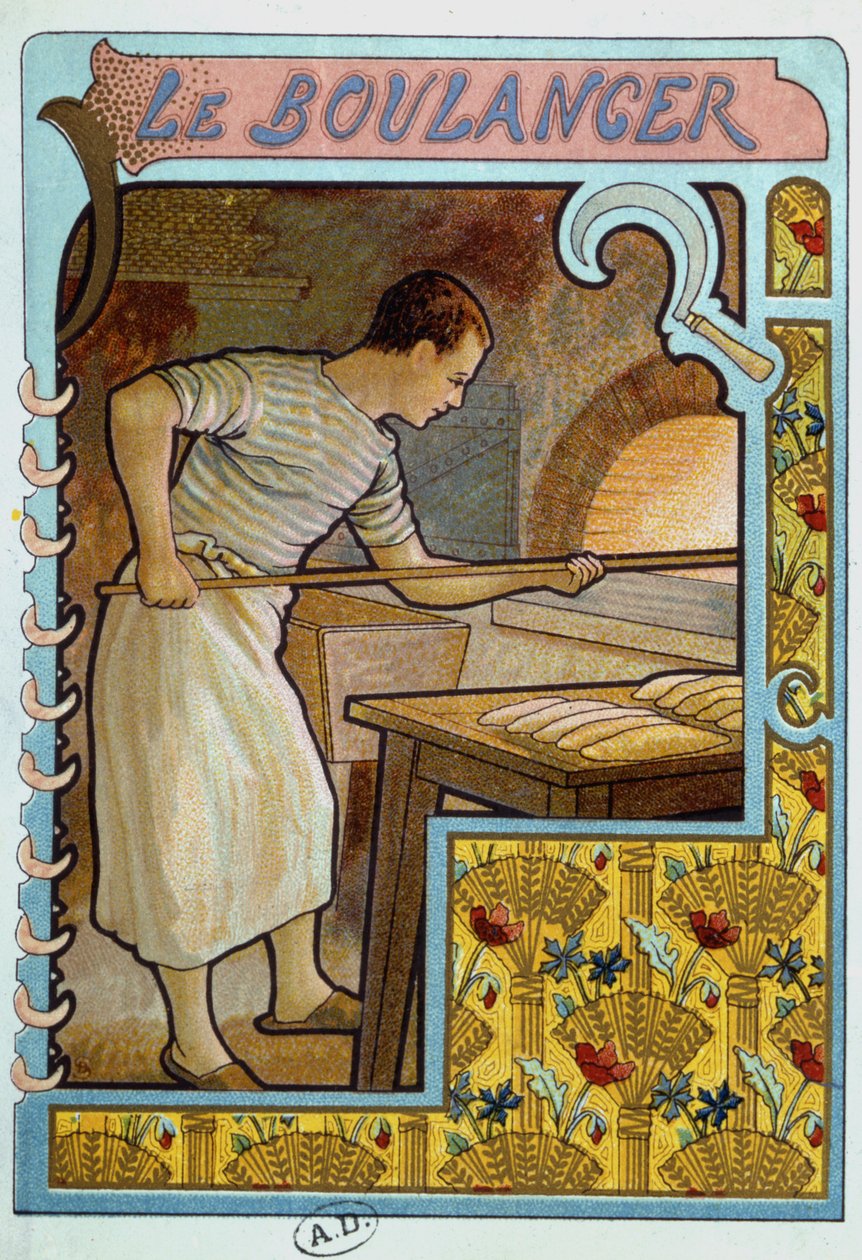 الخباز ، 1899 بواسطة المدرسة الفرنسية