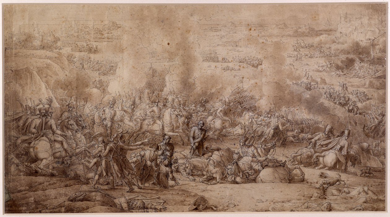 The Battle of Quiberon بواسطة المدرسة الفرنسية