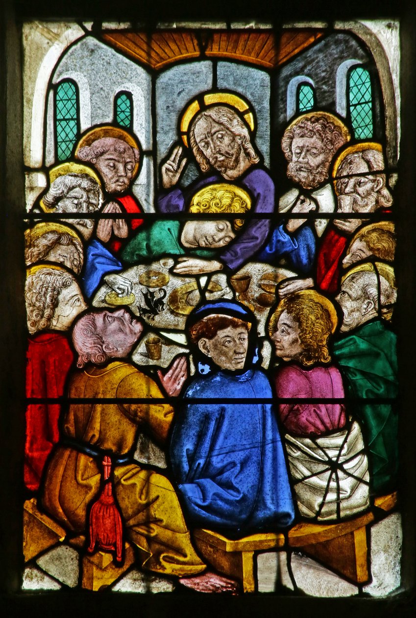 The Last Supper بواسطة المدرسة الفرنسية