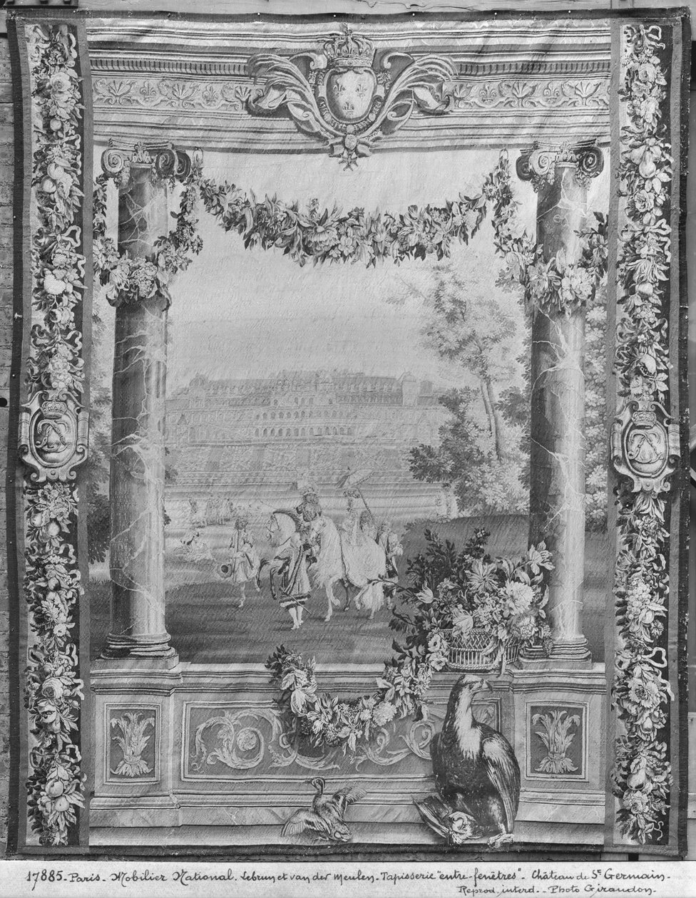 نسيج الشهور أو رويال ريزيدنس ، شاتو سان جيرمان أون لاي ، c.1676-80 ، مصنع جوبيلينز (انظر أيضًا 391187) بواسطة المدرسة الفرنسية