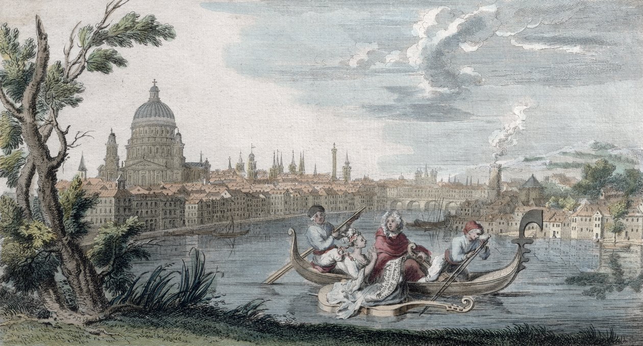 انتصار المذاق الحديث ، مخصص لـ Signora Faustina Bordoni (1693-1781) ، محفور بواسطة Venerys ، c.1727 بواسطة المدرسة الفرنسية