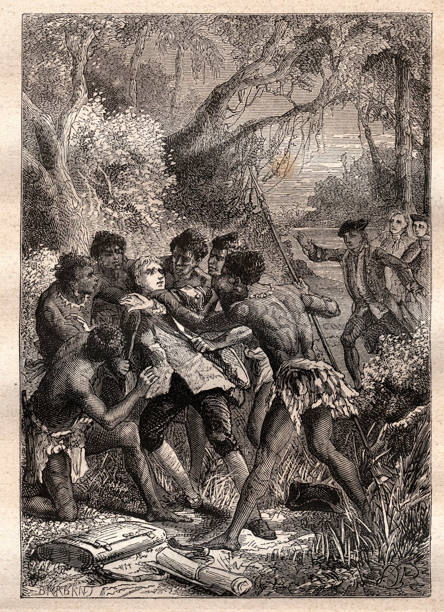 مغامرة باري: رفيقة عالم النبات فيليبرت كوميرسون ، جين باريت (أو باري ، باري ، ني بار) تمر بصفتها خادمه ، تحت اسم "جان باري" ، لمرافقته في الرحلة الاستكشافية التي قادها بوغانفيل في عام 1766 ومعهم. كان الخداع ديسكو بواسطة المدرسة الفرنسية