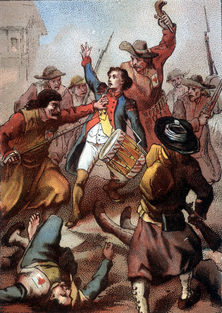 وفاة جوزيف بارا أو بارا (1779 - 1793). بواسطة المدرسة الفرنسية