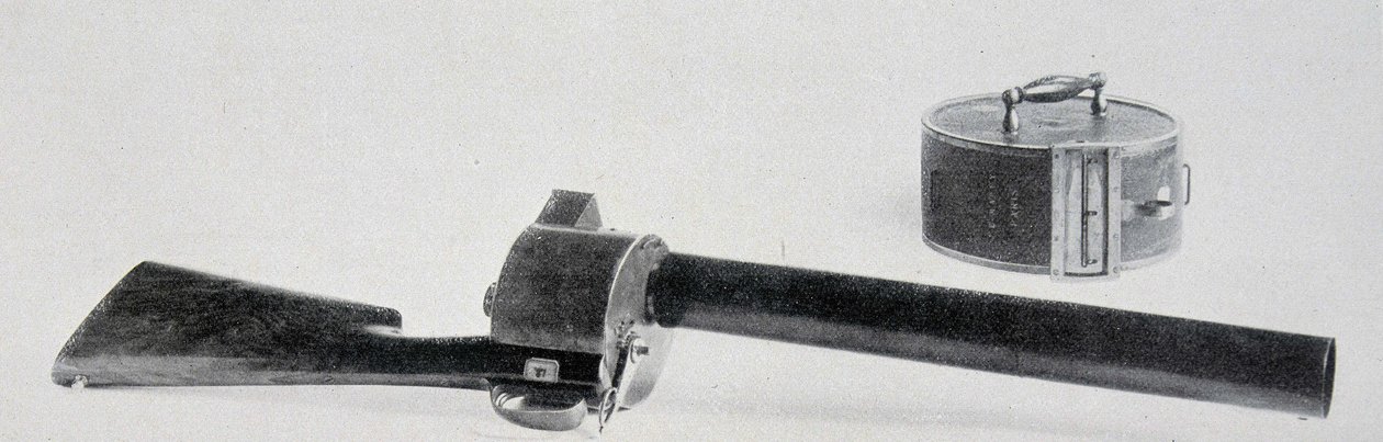 بندقية التصوير لإتيان جول (إتيان جول) ماري (1890) بواسطة المدرسة الفرنسية