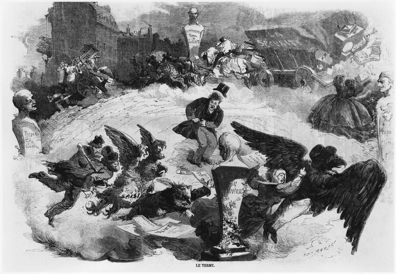 المصطلح ، ج .1860 بواسطة المدرسة الفرنسية