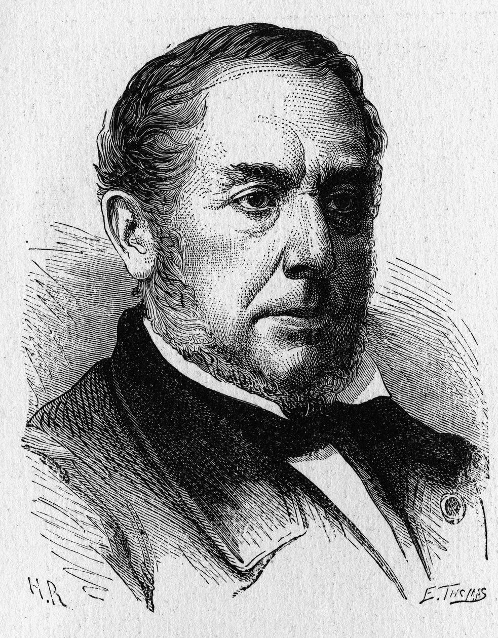 Théophile Jules PELOUZE (1807 - 1867) ، الكيميائي الفرنسي - في "Album de la Science؛ علماء لامعون الاكتشافات العظيمة "" "1896. بواسطة المدرسة الفرنسية