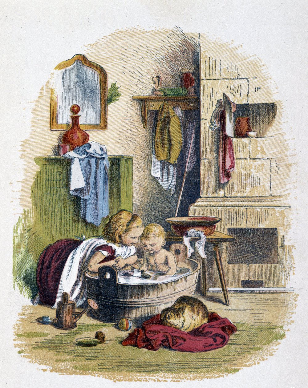 Toilet in “” Schnik, schnak, trifles for the little ones””, children