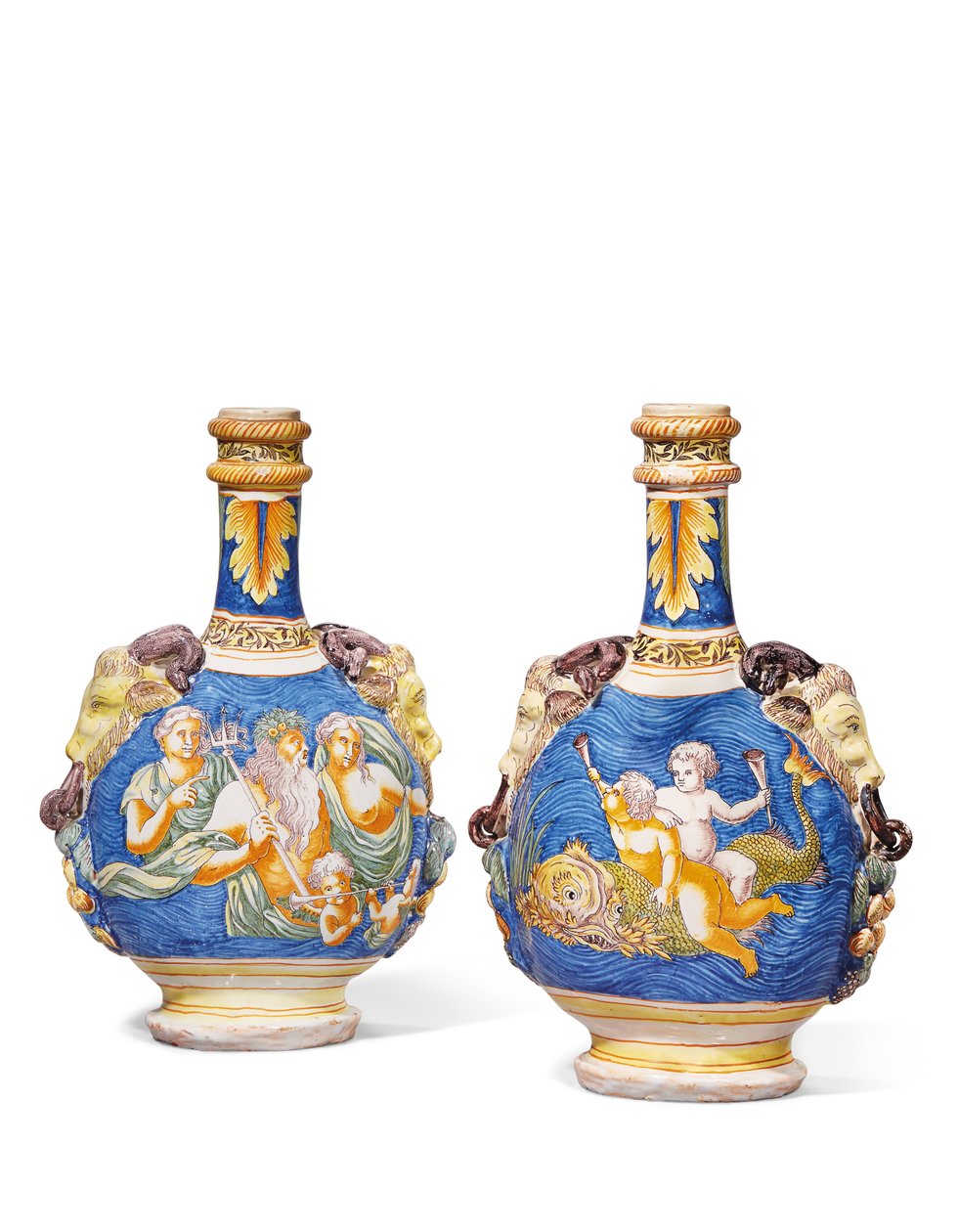 Two Gourds، Nevers، c.1680-1700 بواسطة المدرسة الفرنسية