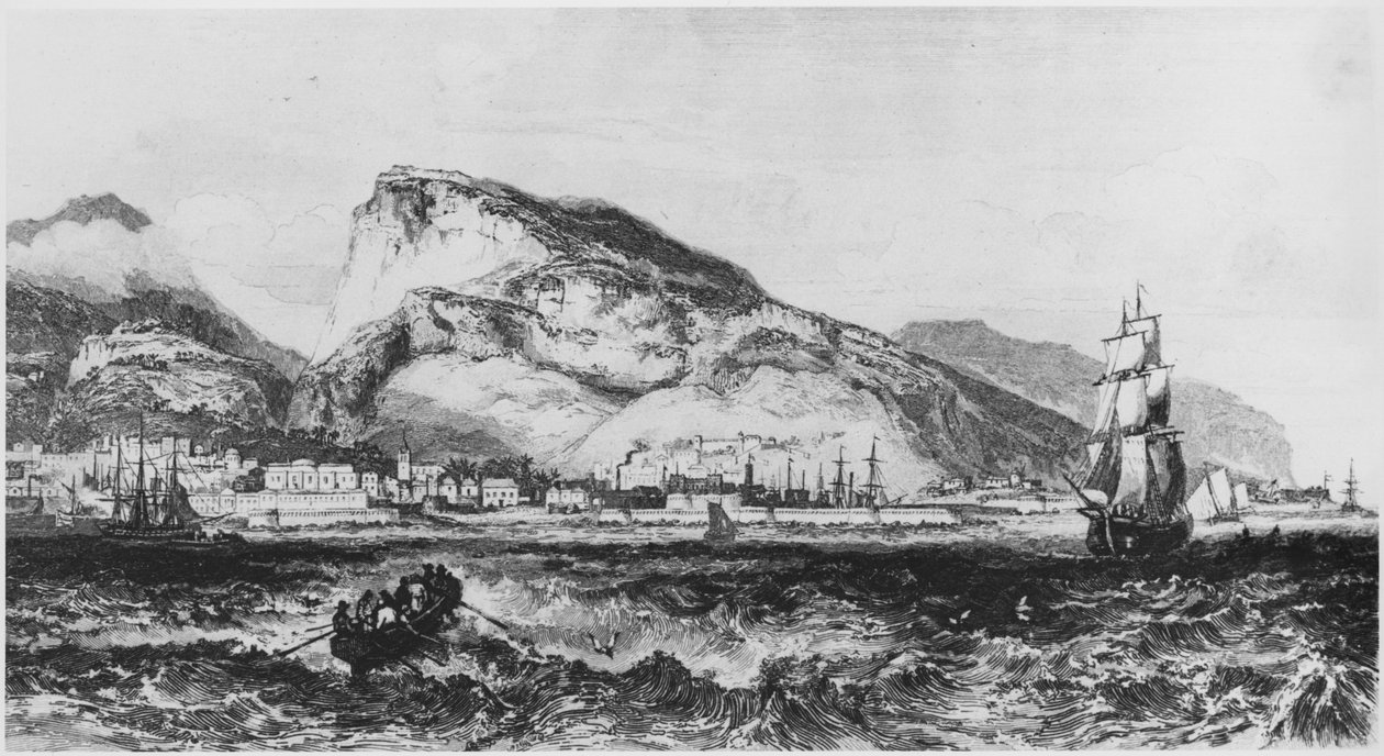 منظر لبورت لويس ، موريشيوس ، رسم توضيحي من Iles de lAfrique بواسطة Armand dAvezac (1798-1875) باريس ، تم نشره عام 1848 بواسطة المدرسة الفرنسية