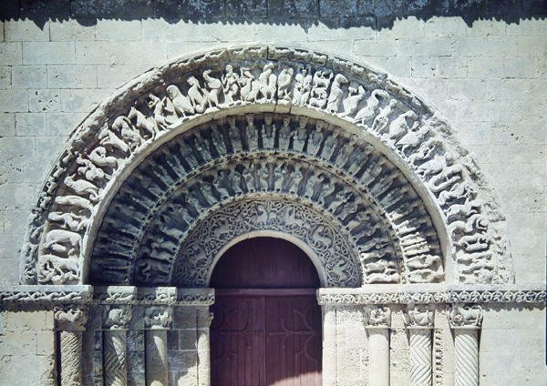 منظر لبوابة الجنوب ، 1150-1175 بواسطة المدرسة الفرنسية
