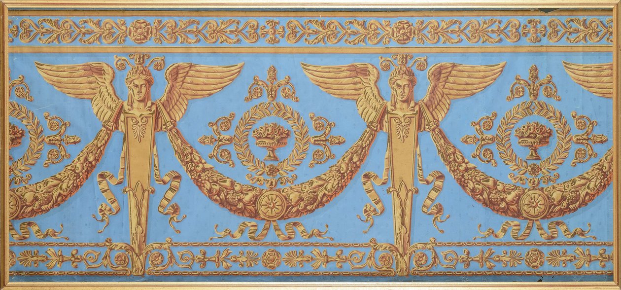 خلفية إفريز من فترة القنصلية ، c.1800 بواسطة المدرسة الفرنسية