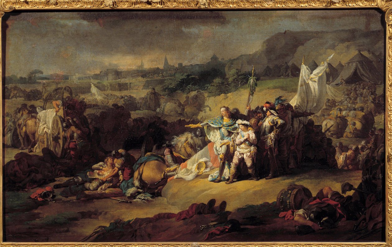 War of the Succession of Austria (1740-1748): “” The Battle of Fontenoy بواسطة المدرسة الفرنسية