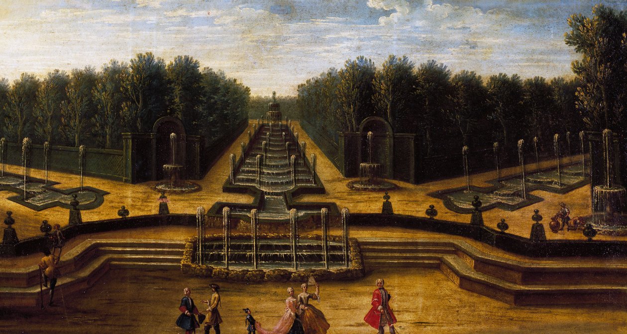 Water theatre, Garden of Palace of Versailles بواسطة المدرسة الفرنسية
