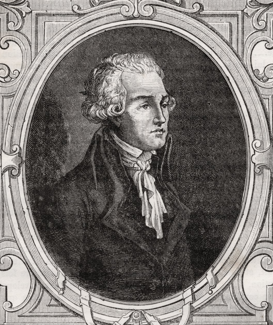 الشاب Robespierre ، من "Histoire de la Revolution Française" بقلم لويس بلانك (1811-1882) بواسطة المدرسة الفرنسية