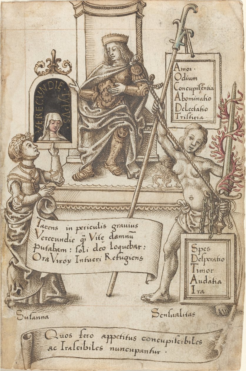 "احرص دائمًا على طي أغطية الفراش" [fol. 41 وجهًا] بواسطة الفرنسية أوائل القرن السادس عشر