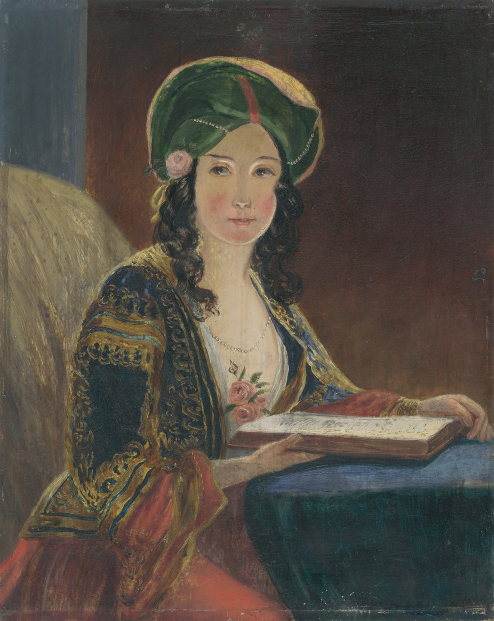 امرأة شابة في زي شرقي (Die Morgenländerin - نسخة) بواسطة فريدريش فون أميرلنج