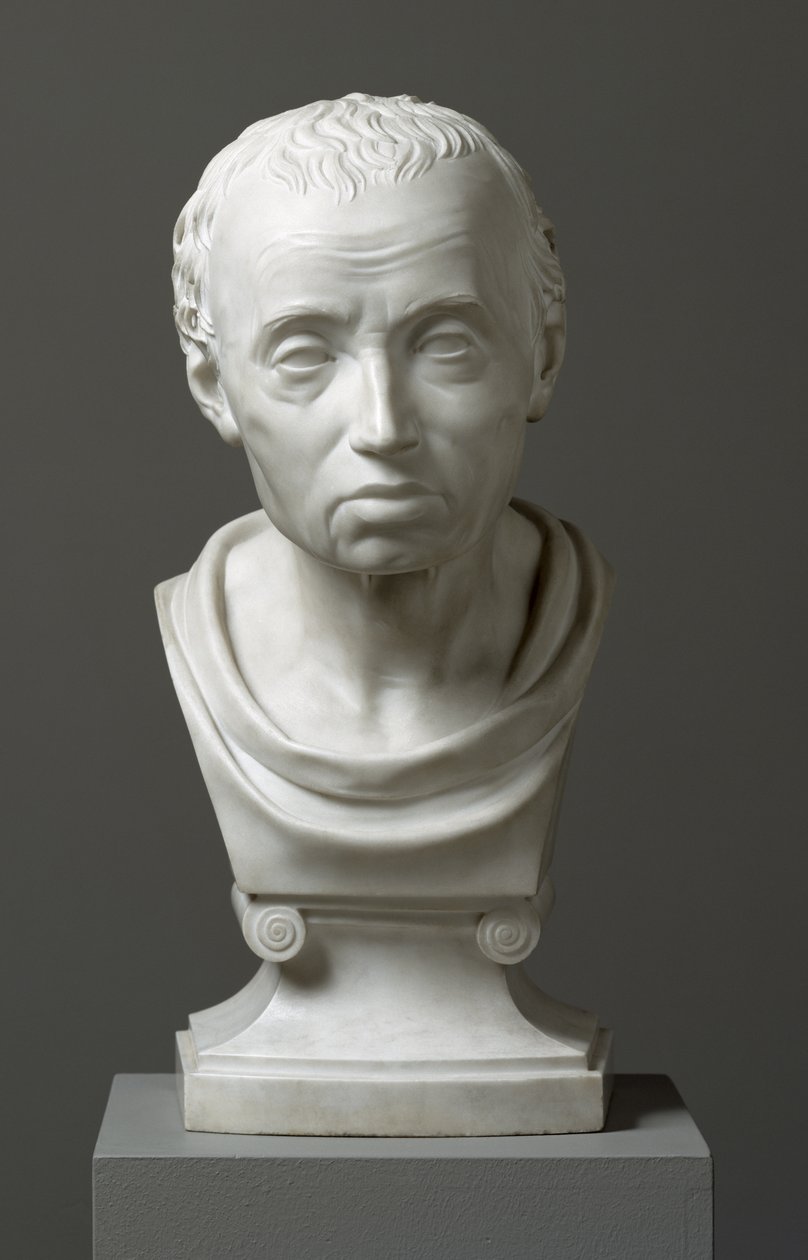 صورة لإيمانويل كانط (1724-1804) ، 1801 (رخام) بواسطة 