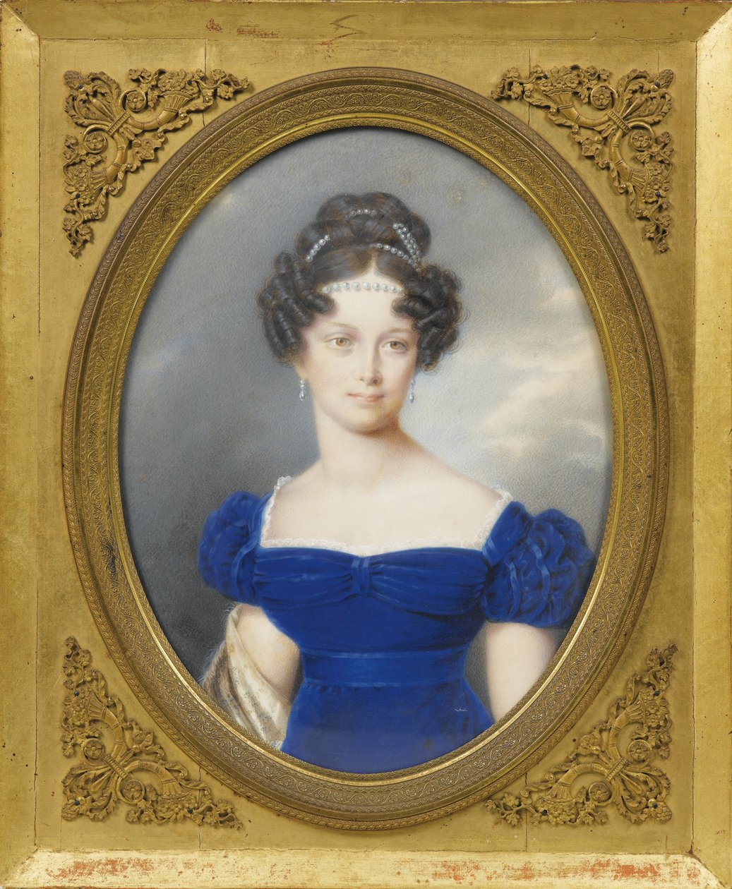 الأميرة هنرييتا من ناساو فيلبورغ 1797-1829 ، زوجة الأرشيدوق تشارلز من النمسا بواسطة أغاني فريدريش جوهان جوتليب