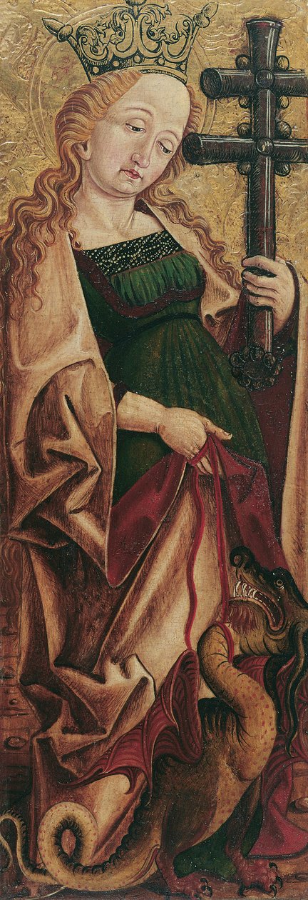 سانت مارغريت (من الداخل) وسانت بانثالون (من الخارج) بواسطة فريدريش باشر (دائرة نصف قطرها)