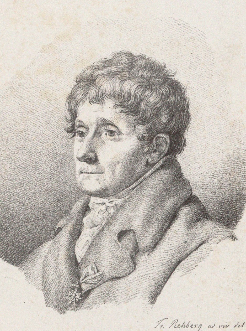 صورة للمؤلف أنطونيو ساليري 1750-1825 ، 1821. بواسطة فريدريش ريبرج