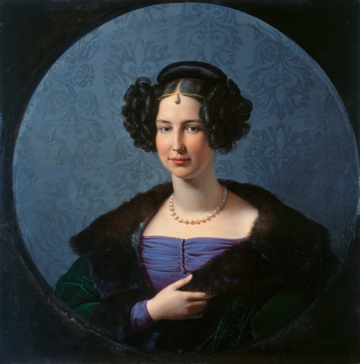 الأميرة لويز من انهالت بيرنبرغ 1799-1882 ، ج. 1840 بواسطة فريدريش فيلهلم فون شادو