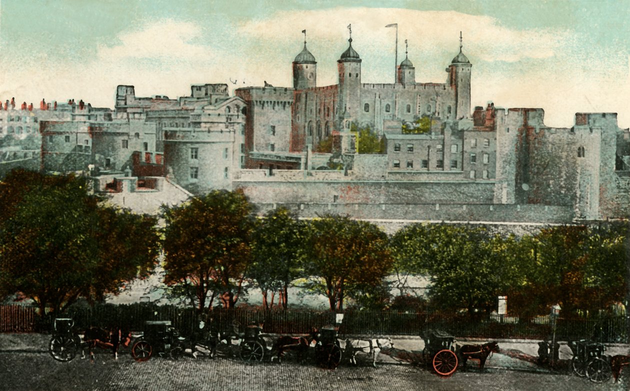 برج لندن ، 1907. بواسطة فريث وشركاه