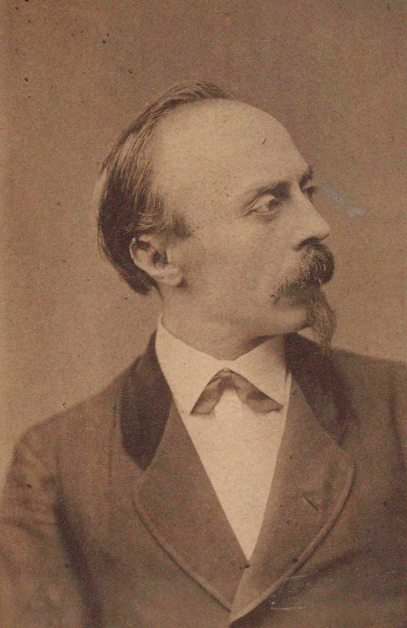 صورة للمؤلف هانز فون بولو 1830-1894 ، ج. 1875. بواسطة فريتز لوكهارت