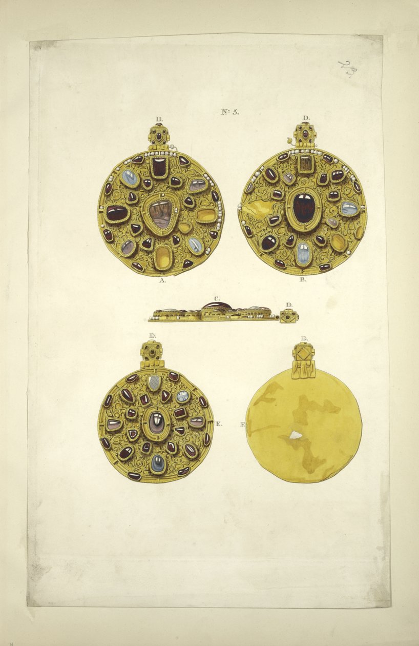 المجوهرات الروسية قبل الغزو المغولي. من آثار الدولة الروسية قبل 1853 بواسطة فيودور جريجوريفيتش سولنتسيف