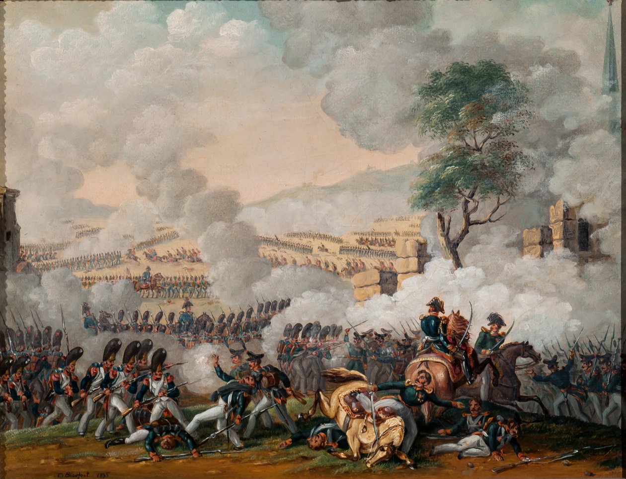 معركة لوتسن ، 2 مايو 1813 ، 1835 بواسطة جي بوفورت