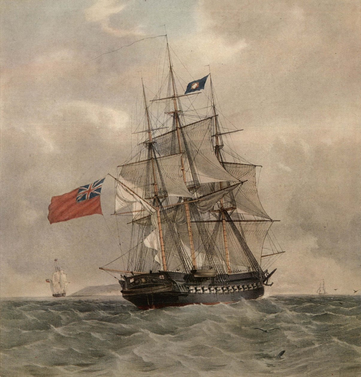 HMS بومون بواسطة GF سانت جون