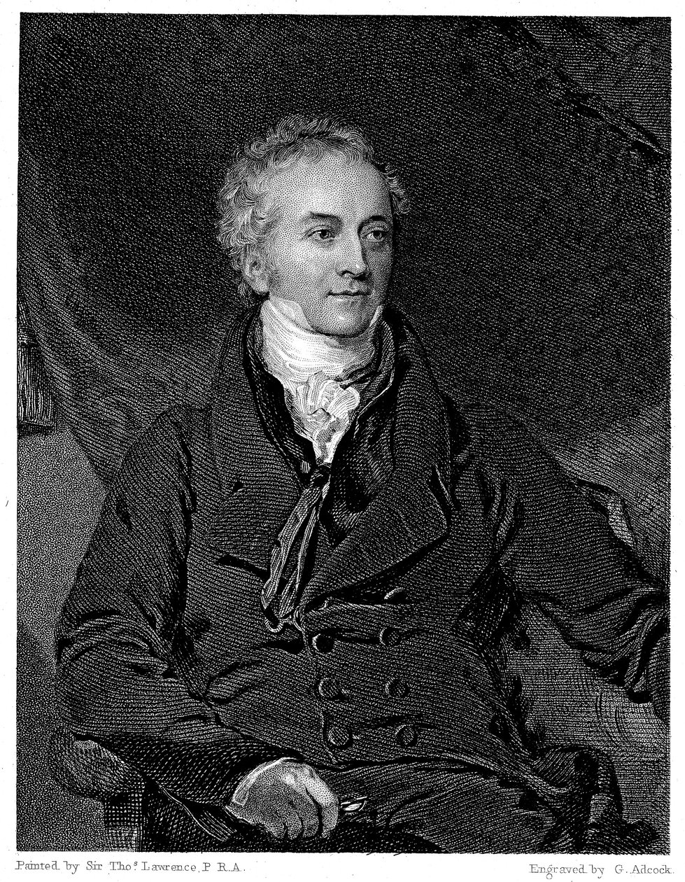 توماس يونغ 1773-1829 ، عالم فيزياء ومصريات إنجليزي بواسطة GH Adcock
