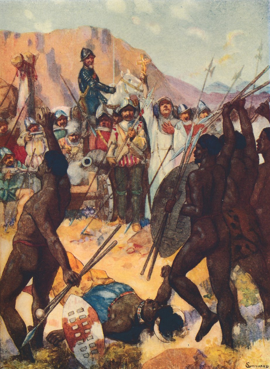باريتو يحارب الكفرة ، 1909 بواسطة جي إس سميثارد