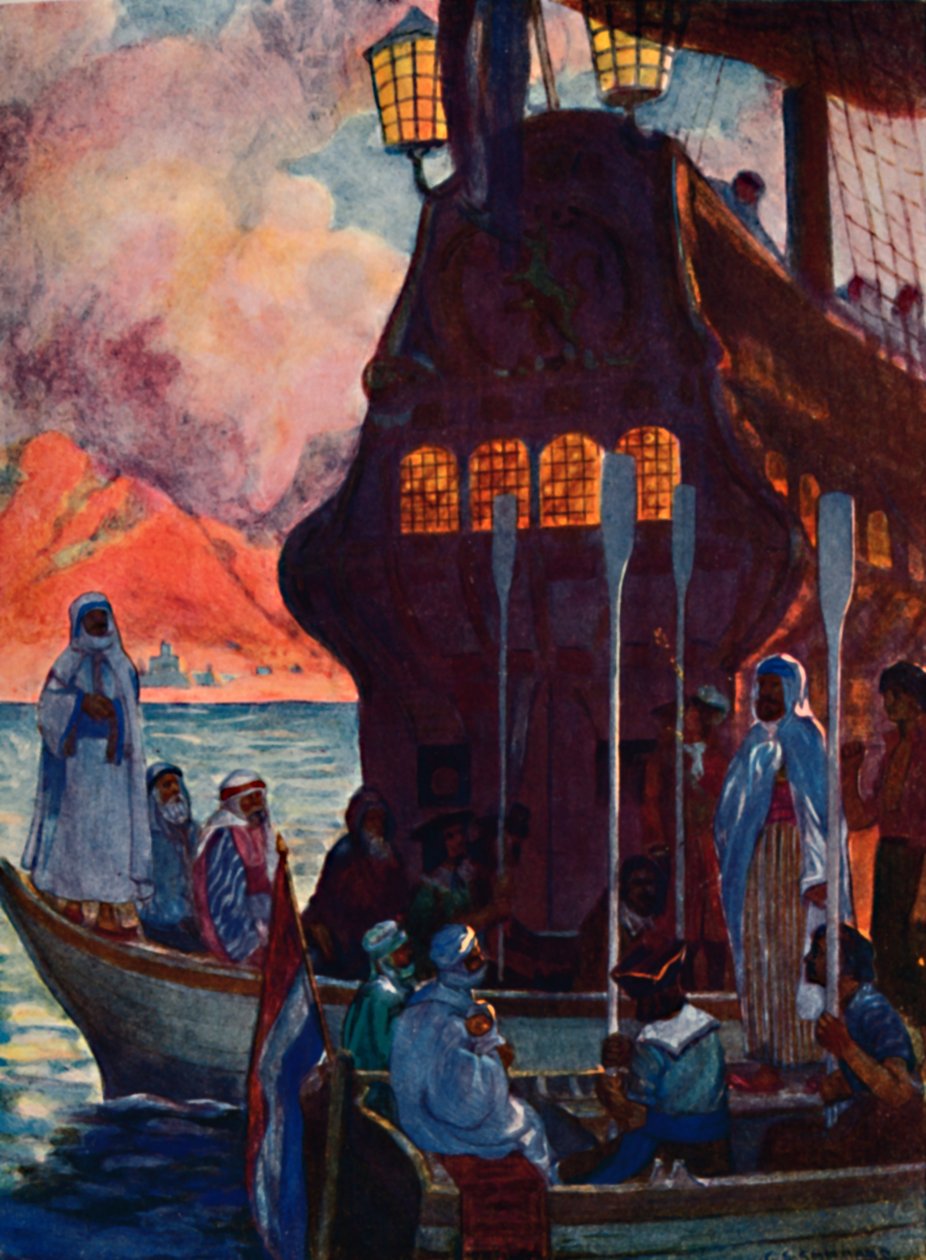 "مجيء الشيخ يوسف" ، 1909 بواسطة جي إس سميثارد