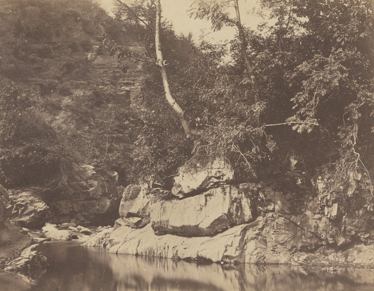 مشهد النهر ، ج. 1855. بواسطة GB Gething