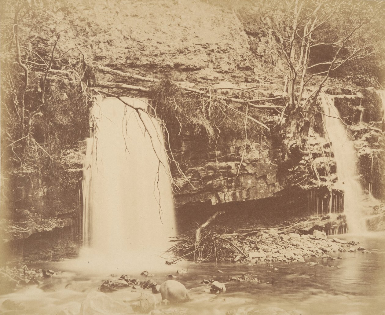 السقوط السفلي ، 1856. بواسطة GB Gething