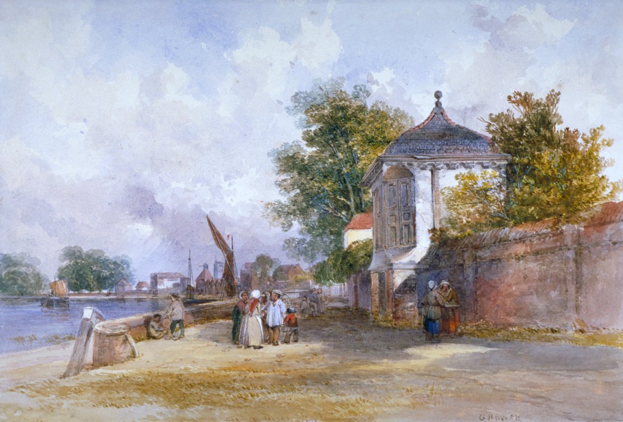 مورتليك ، ريتشموند أبون تيمز ، لندن ، c1845 بواسطة G Howse