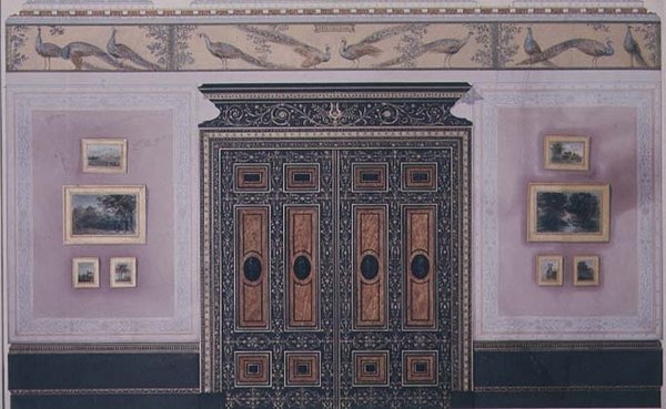 التصميم الداخلي لكروسفينور كريسنت رقم 1 ، لندن بواسطة جي هاتشينسون