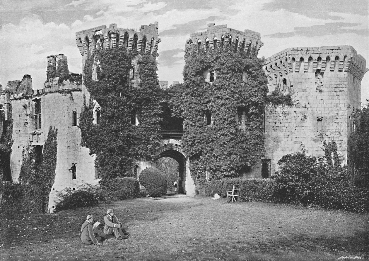 قلعة راجلان: البوابة ، c1896 بواسطة GW ويلسون وشركاه