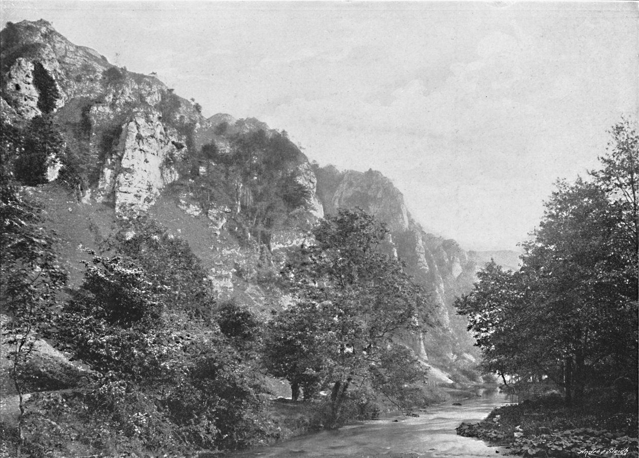 Tissington Sires ، Dovedale ، c1896 بواسطة GW ويلسون وشركاه