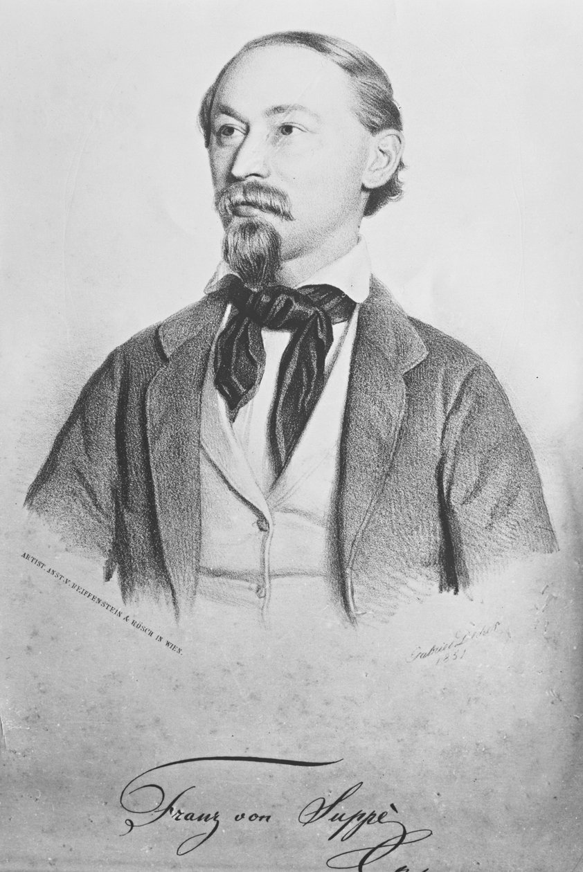 فرانز فون سوب (1819-1895) ، مؤلف نمساوي بواسطة غابرييل ديكر