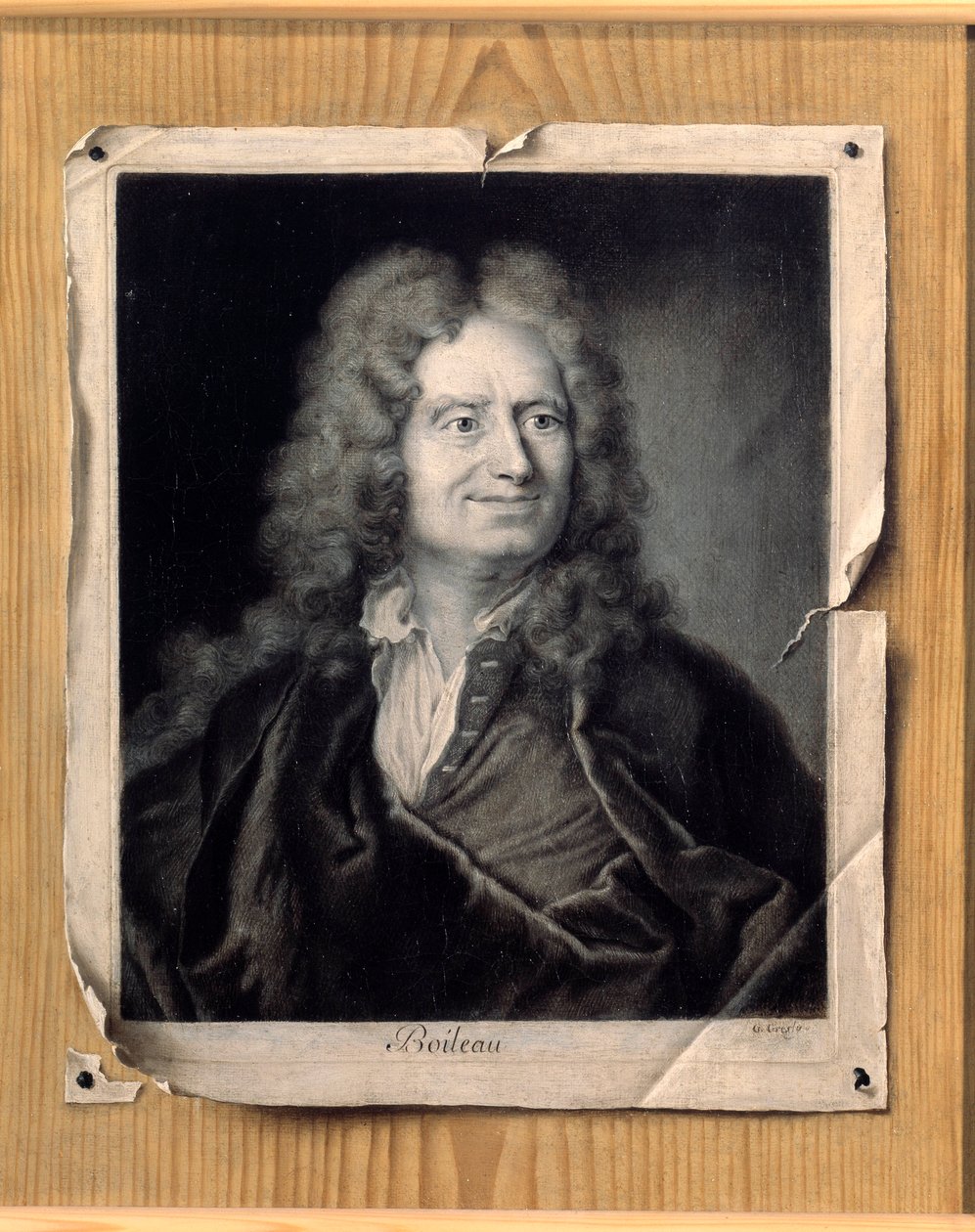 صورة لنيكولاس بويلو (1636-1711) بواسطة غابرييل جريسلي