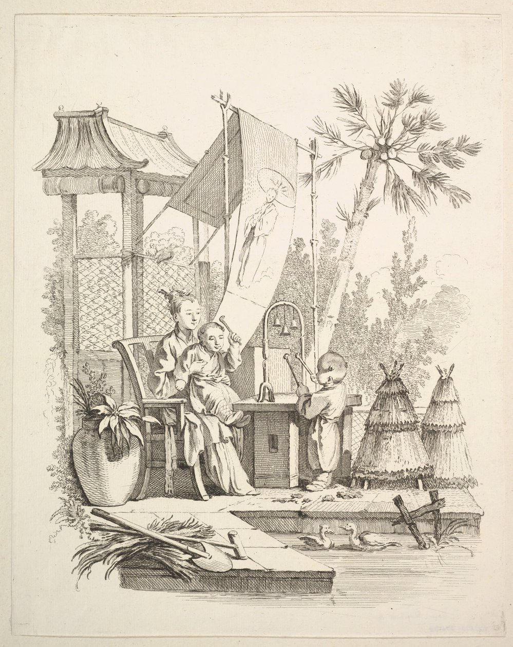 أجراس ، كاليفورنيا. 1742. بواسطة غابرييل هوكير
