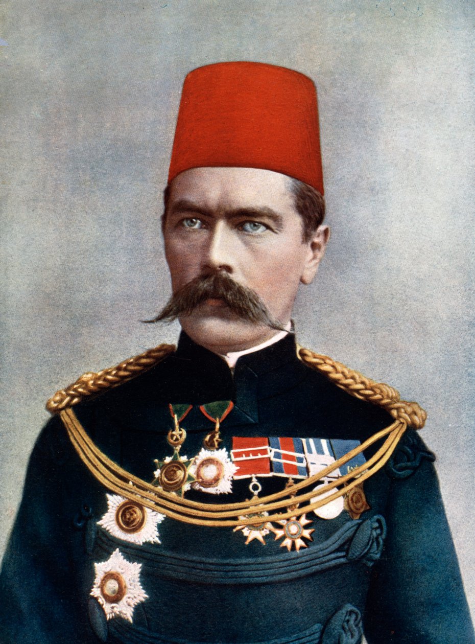 هوراشيو هربرت كيتشنر ، إيرل كيتشنر الأول ، المشير البريطاني ، دبلوماسي ورجل دولة ، 1902. بواسطة غابرييل ليكيجيان