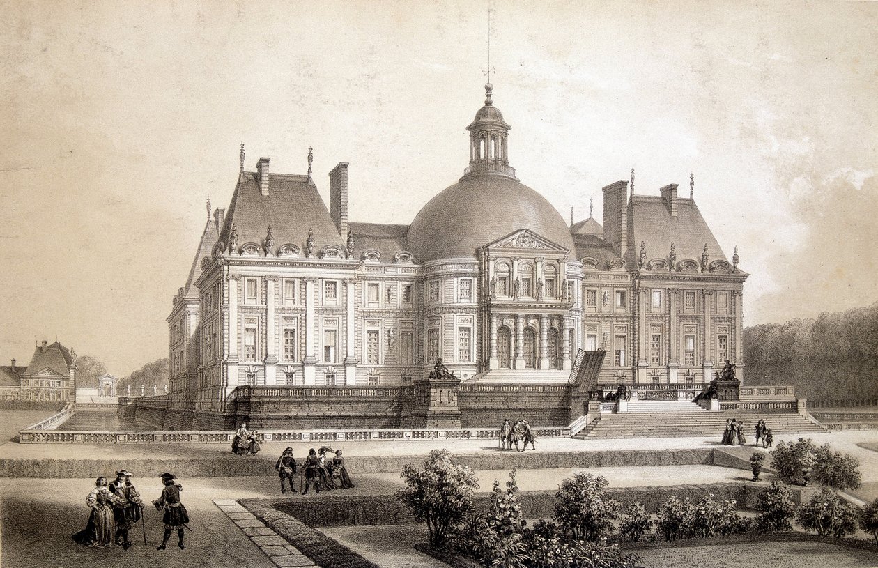 شاتو دي فو لو فيسومت (Vaux-Le-Vicomte). بواسطة غابرييل بيريل