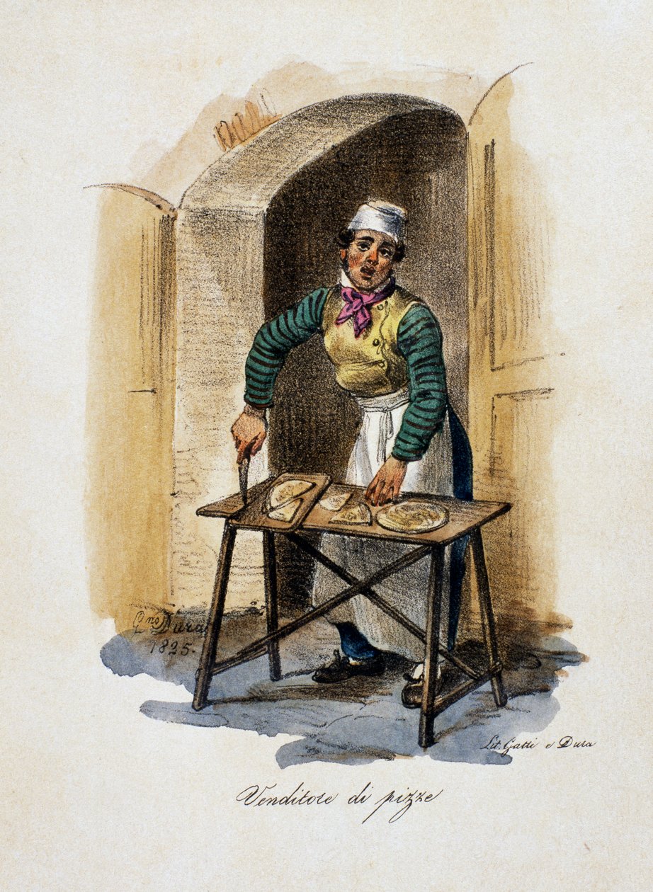 Pizza seller بواسطة غايتانو دورا