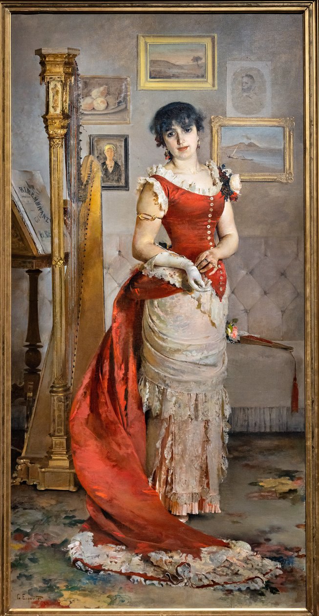 عازف القيثارة بواسطة Gaetano Esposito