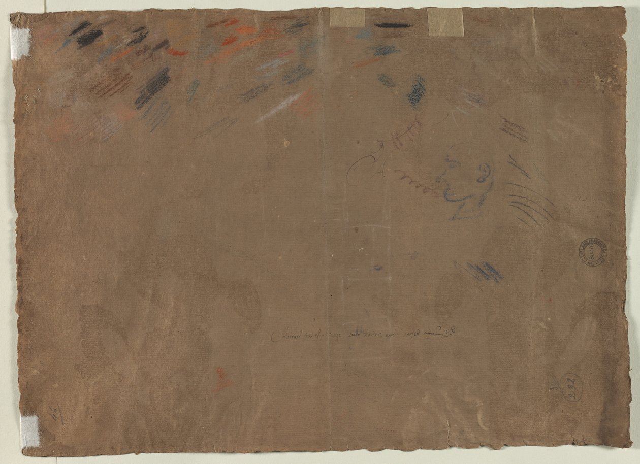 رسم تخطيطي لرأس 1780. بواسطة غايتانو جاندولفي