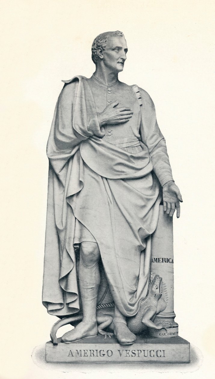 أمريكو فسبوتشي ، 1454-1512 ، 1912 بواسطة غايتانو جراتسيني