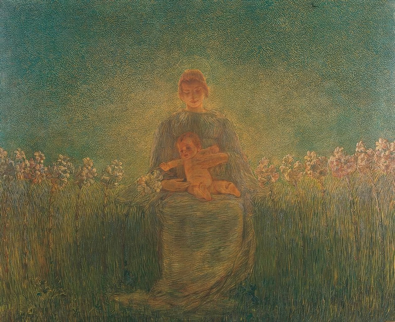 مادونا من الزنابق بواسطة غايتانو بريفياتي