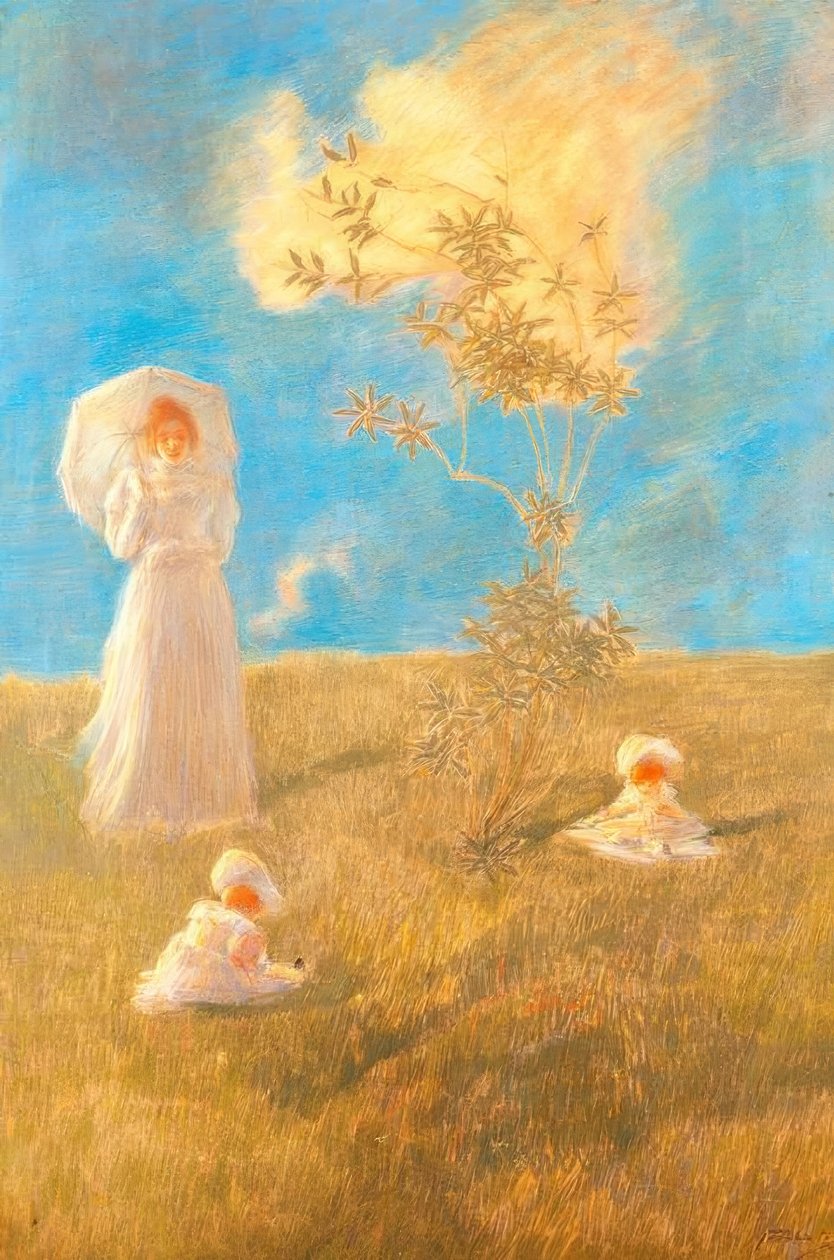 الهدوء Gaetano Previati (1852–1920) ، بواسطة غايتانو بريفياتي
